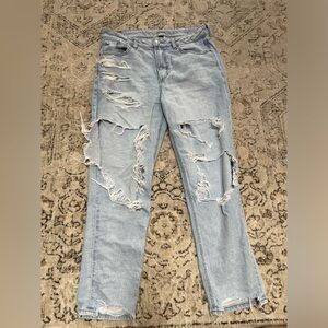 American eagle ripped jeans